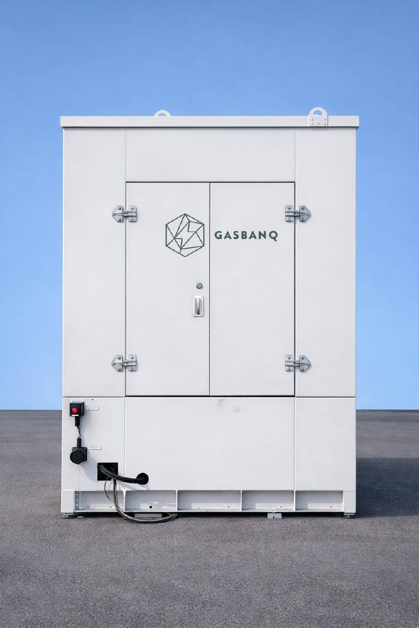 Gas Banq modular unit front view